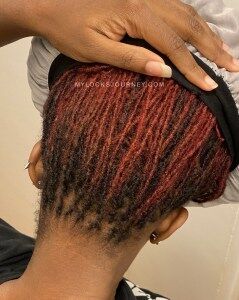 red sisterlocks