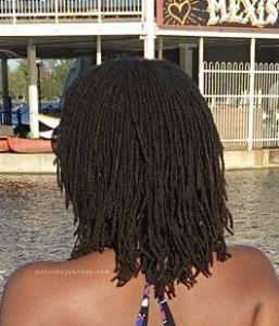 hair growth - medium locs - healthy locs