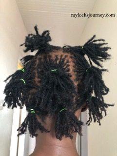 how to wash starter locs