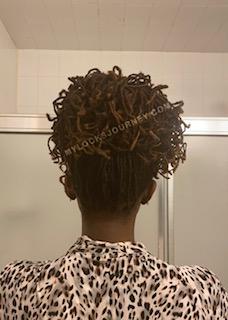sisterlock loc updo