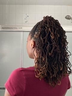 curly locs styles - microlocks